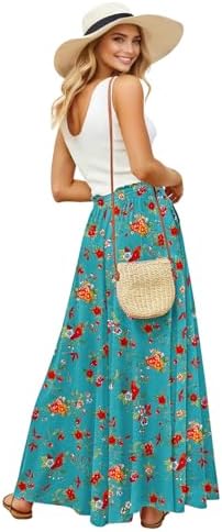 Wide Leg Palazzo Pants Summer Flowy Floral Casual Culottes …